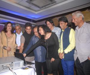 Sambhavna Seth and others launching the talk show Apna Illaj Apne Haath