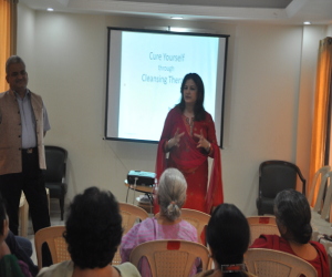 Lecture at Lokhandwala Complex